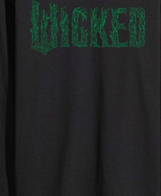 Men's Wicked Part 2 Twisted Tree Branch Logo Graphic Printed Long-Sleeve T-Shirt