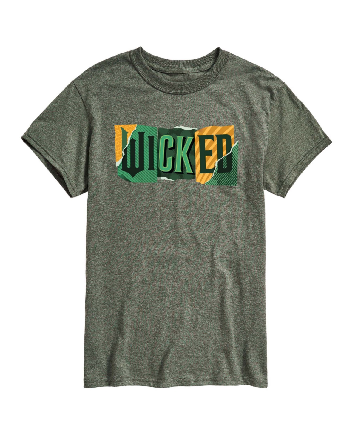Airwaves Men's Wicked Part 2 Torn Logo Graphic Printed Short-Sleeve T-Shirt - Green