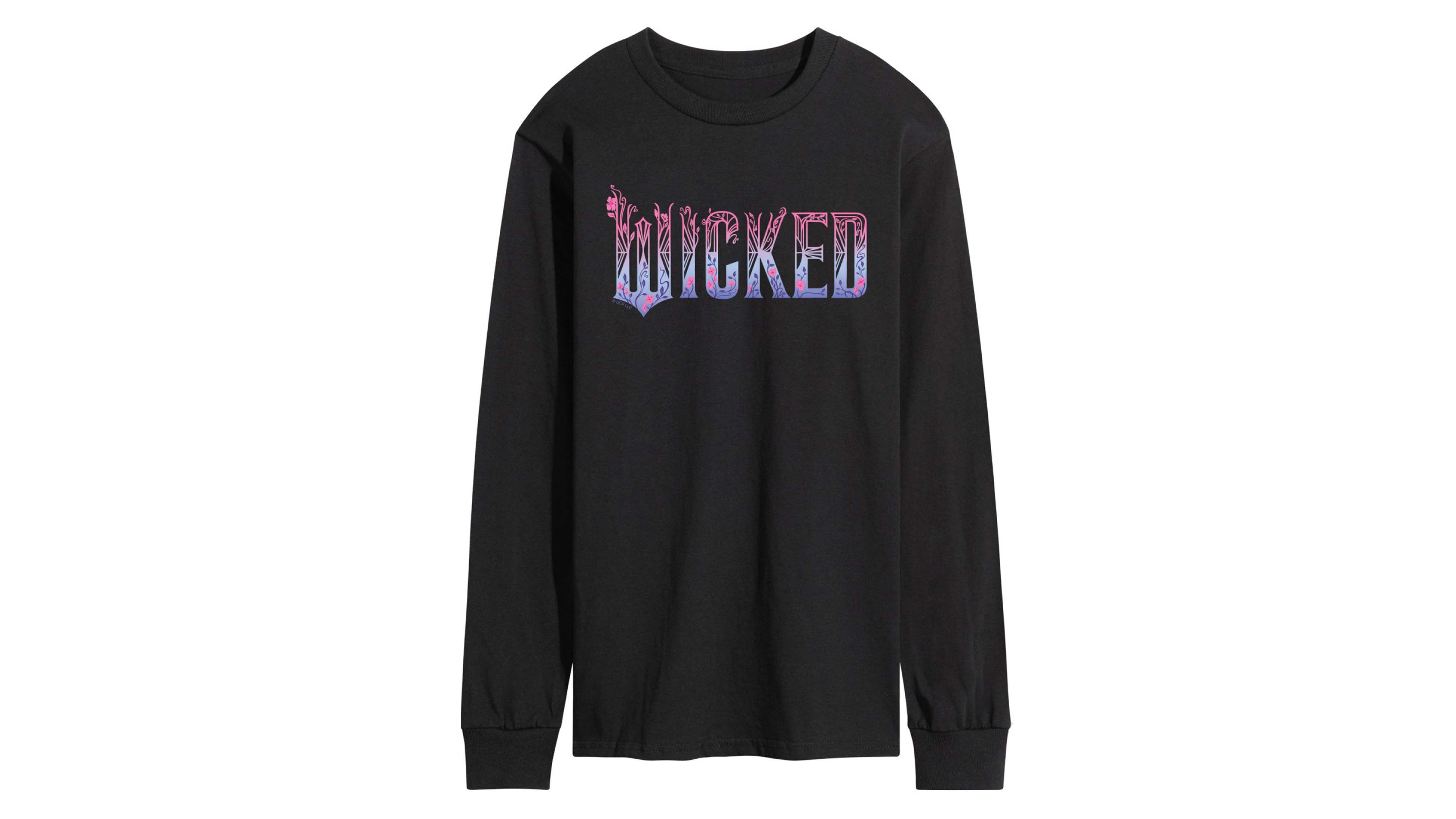 Airwaves Men's Wicked Part 2 Ombre Logo Graphic Printed Long-Sleeve T-Shirt
