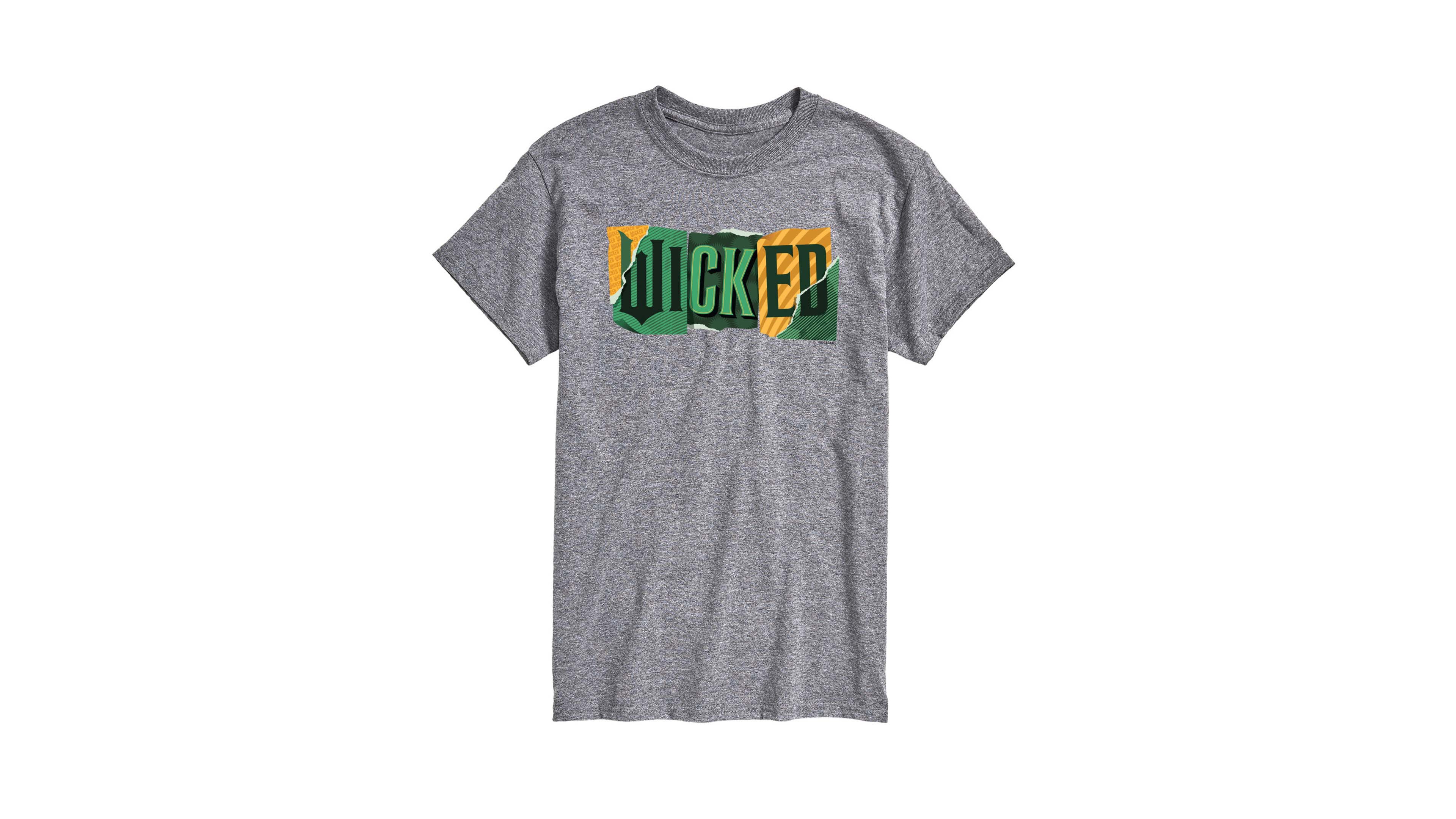 Airwaves Men's Wicked Part 2 Torn Logo Graphic Printed Short-Sleeve T-Shirt