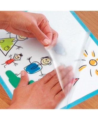 Repositionable Clear Adhesive Paper