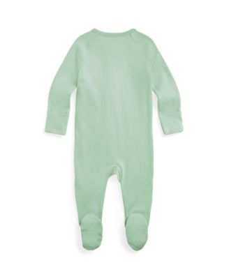 Baby Interlock Footed Long-Sleeve Coverall