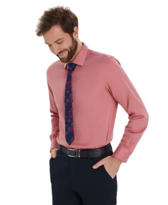 Men's Sateen Solid Dress Shirt, Macy's Exclusive