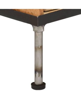 Chest of Drawers 17.7"x13.8"x41.7" Solid Mango Wood