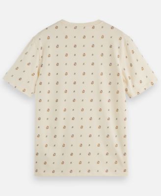 Men's Micro-Printed T-Shirt