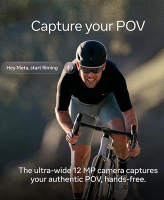 Unisex Meta Vanguard AI Sunglasses, OW8001