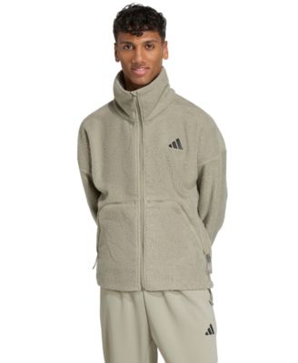 Men's City Tech High-Pile Fleece Full-Zip Sportswear Track Jacket