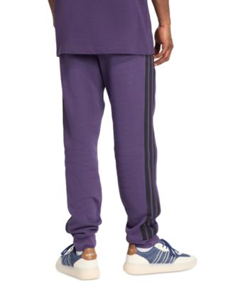 Men's Essentials Regular-Fit 3-Stripes Fleece Joggers