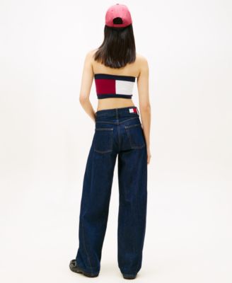 Women's Flag Badge Tube Top