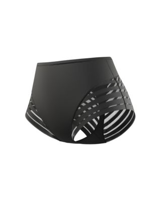 Women's Lace Stripe Undetectable Classic Shaper Panty 012903