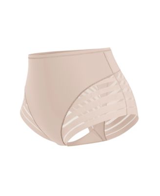 Women's Lace Stripe Undetectable Classic Shaper Panty 012903