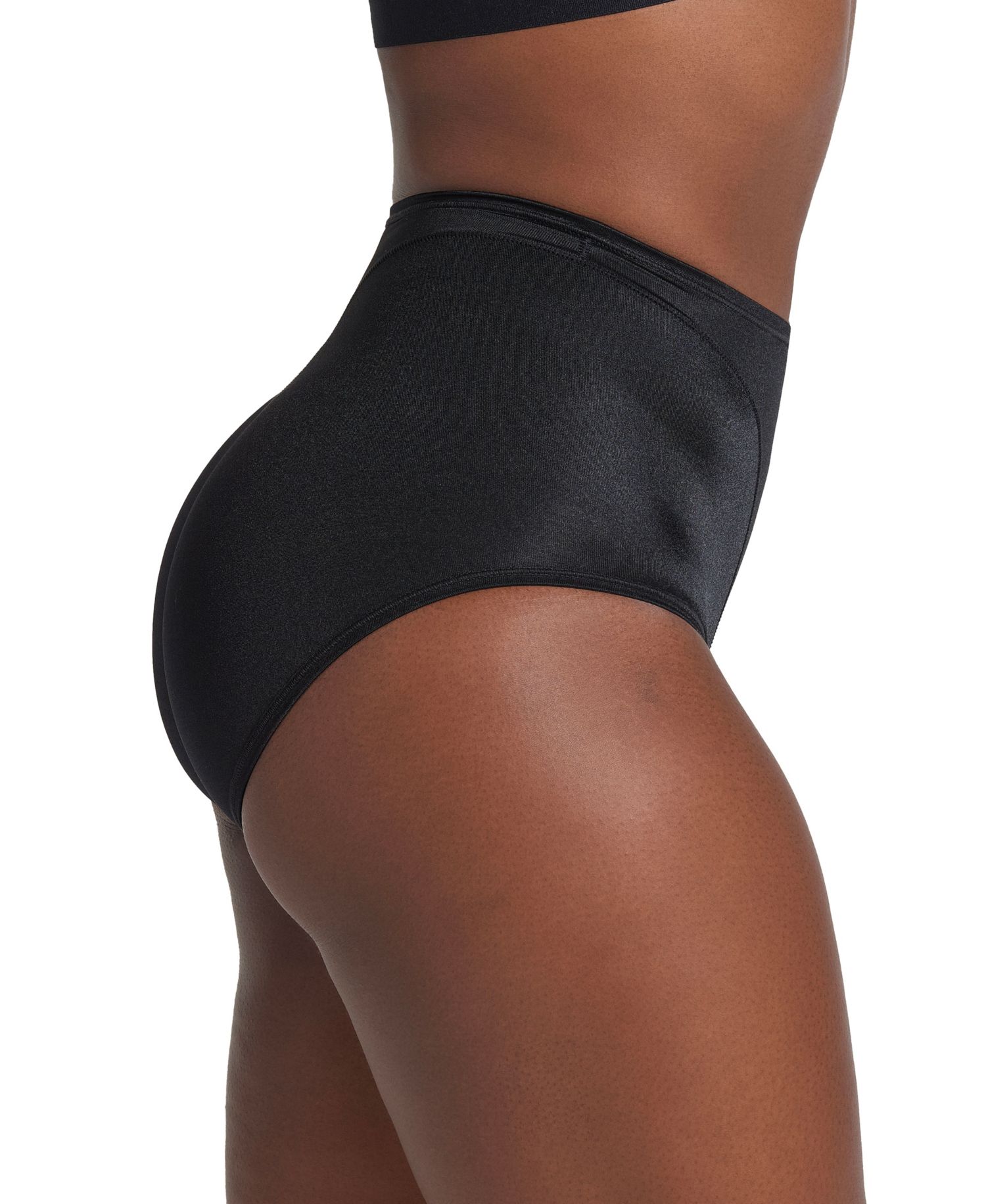 Women's Light Tummy-Control Hi Cut Thong-Silhouette Panty 01214