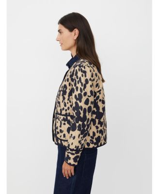 Women's Javira Long Sleeve Animal Print Jacket