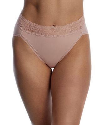 Women's Goddess Lace Trim French Cut Brief 2-Pack