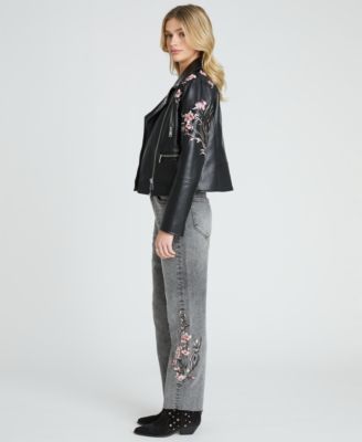 Women's High-Rise Straight-Leg Jeans