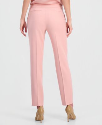 Women's Bi-Stretch Straight-Leg Dress Pants, Created for Macy's