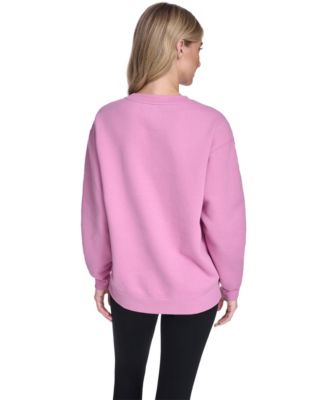 Women's Puff Print Logo Crewneck Sweatshirt