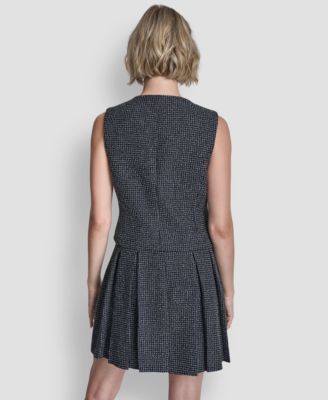 Women's Button-Front Vest Top