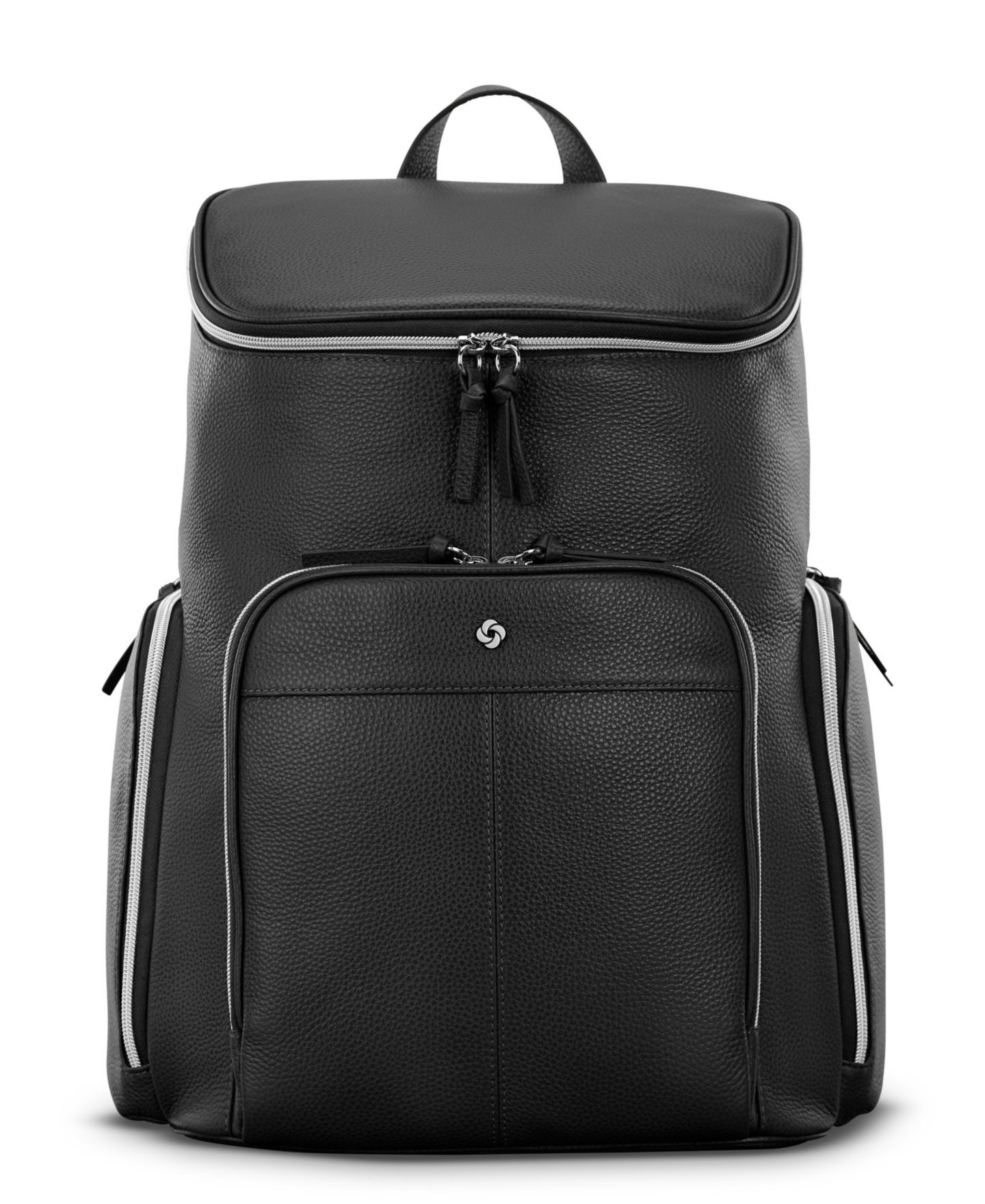 Рюкзак Samsonite Mobile Solution 2 Leather Deluxe, цвет: Чёрный — фото 2