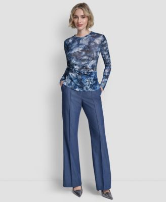 Women's Crewneck Long-Sleeve Top