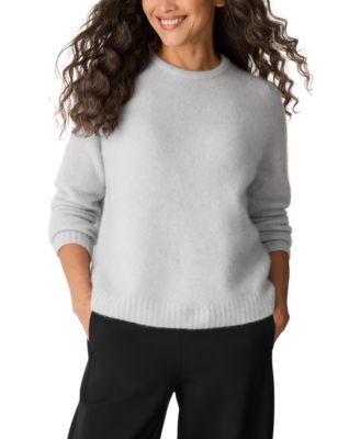 Eileen Fisher - Women's Crewneck Long-Sleeve Sweater