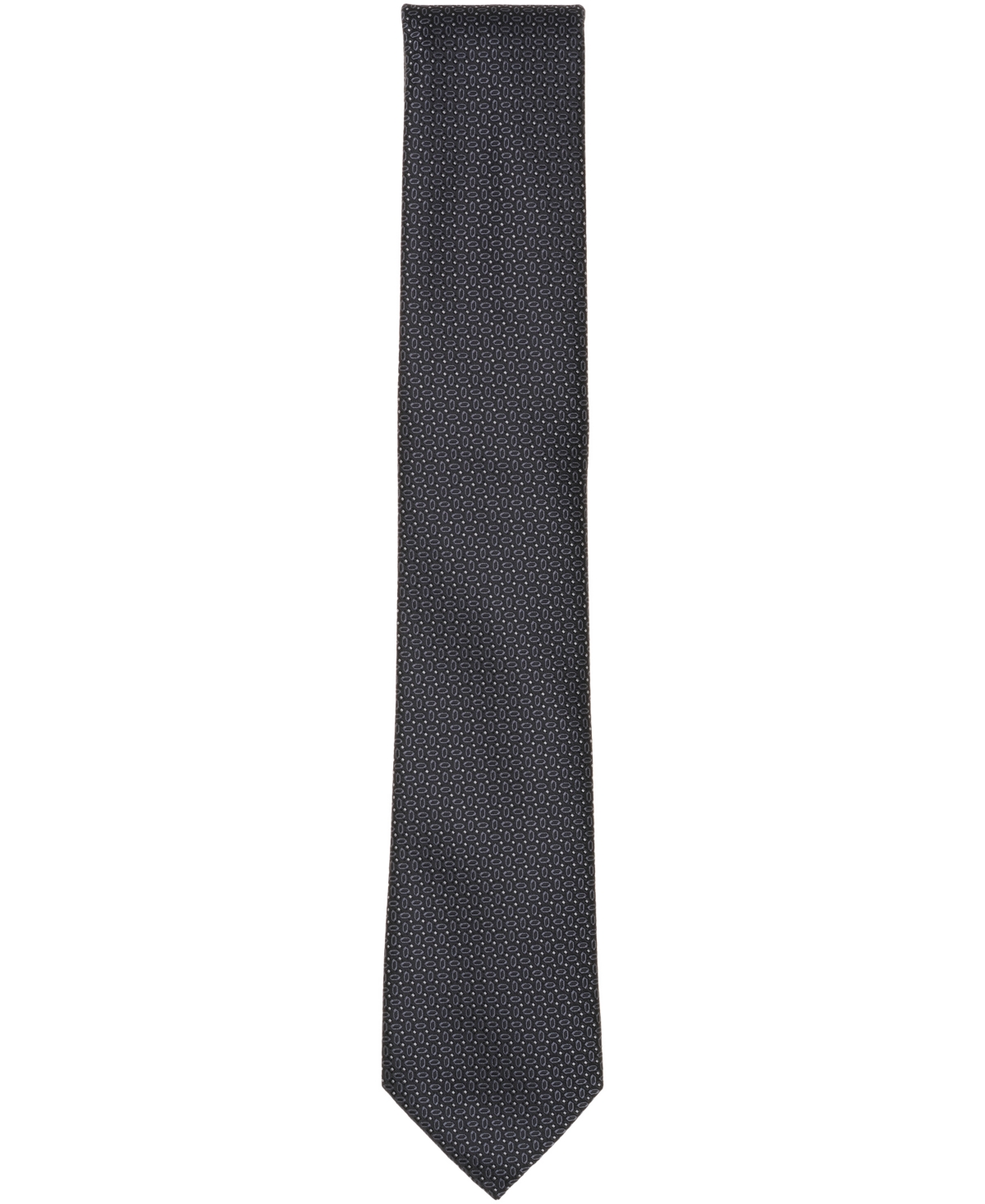Alfani Men's Camron Mini-geo Tie, Created For Macy's In Black