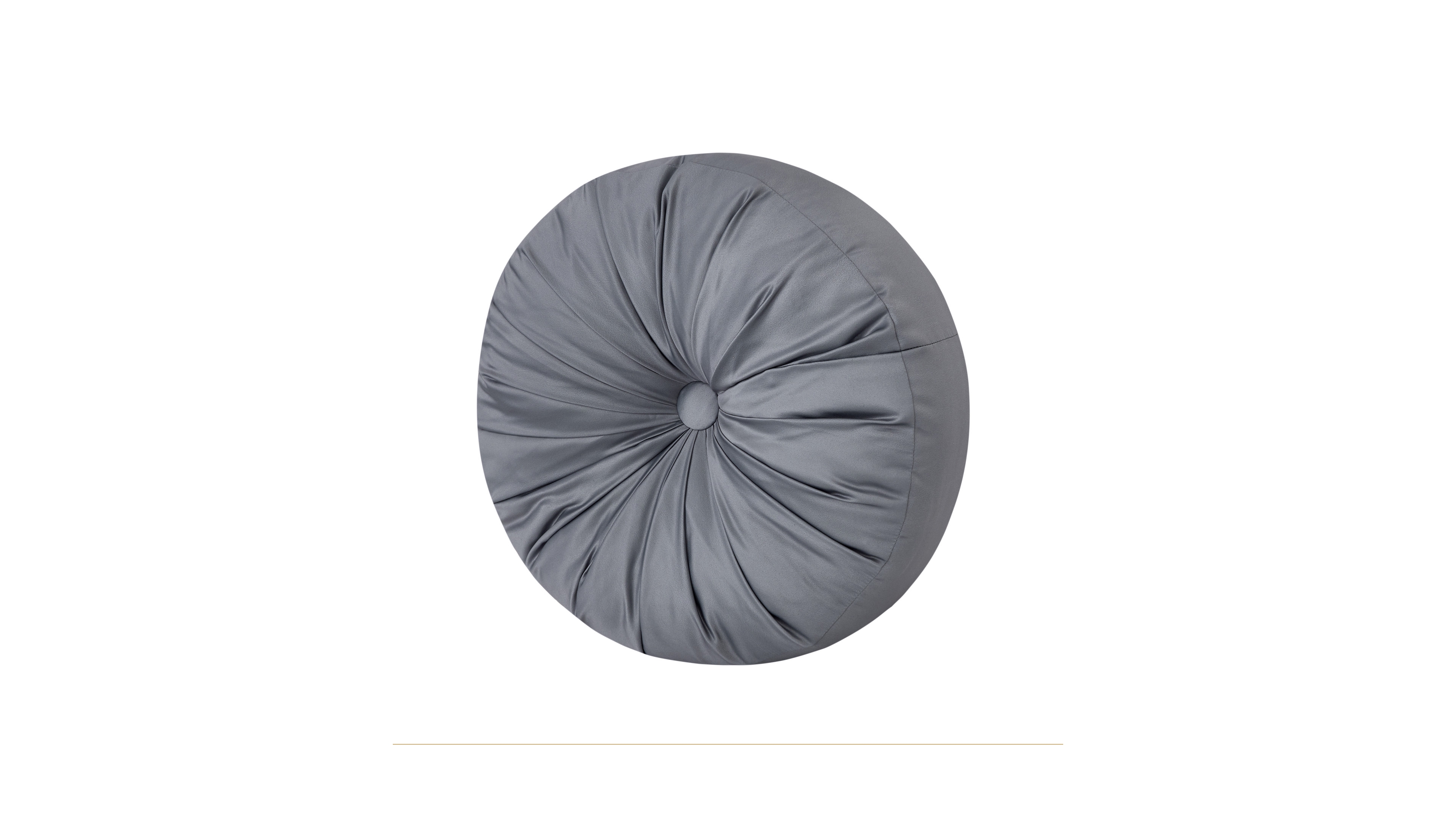 Royal Court Lisbon Tufted Decorative Pillow, 15" Round