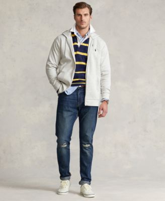 Men's Big & Tall Double-Knit Full-Zip Hoodie