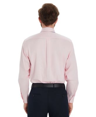 Men's Pinpoint Solid Dress Shirt