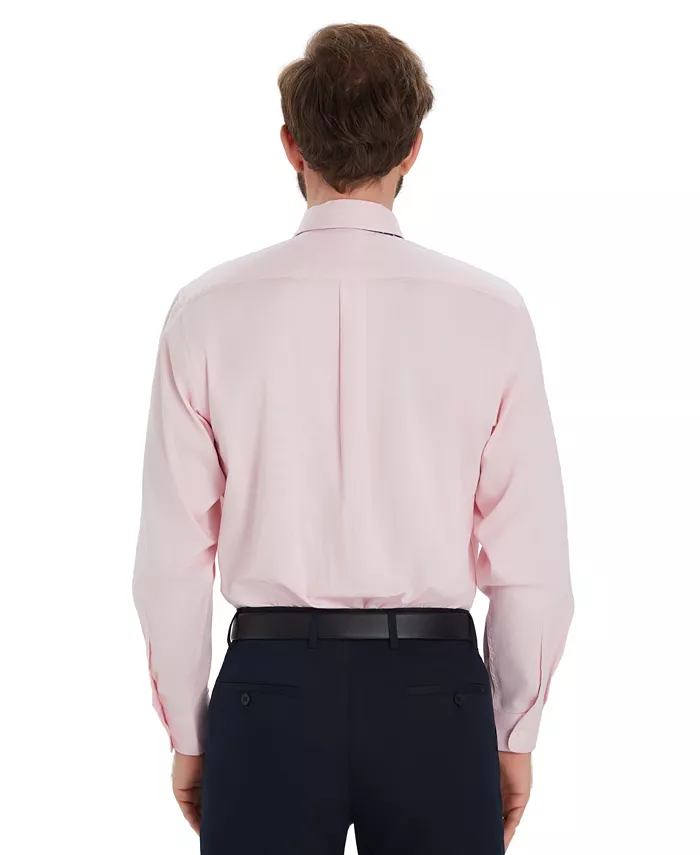 Men's Pinpoint Solid Dress Shirt - thumbnail 5