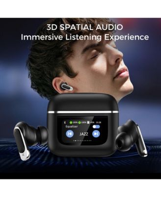 Ear-Buds- Bluetooth 5.3 w/ LCD Screen- TWS/Noise Cancel- 32Hr Playtime