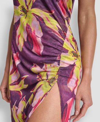 Women's Double Midi Maxi Cover-Up Sleeveless Dress