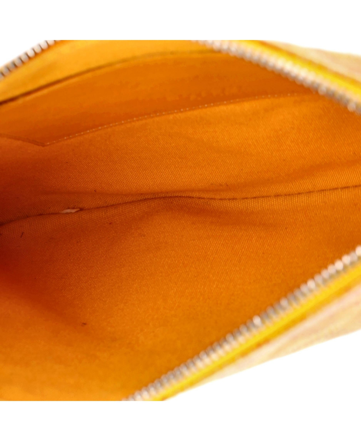 Pre-Owned Goyard Pm Senat Zip Pouch Coated Canvas