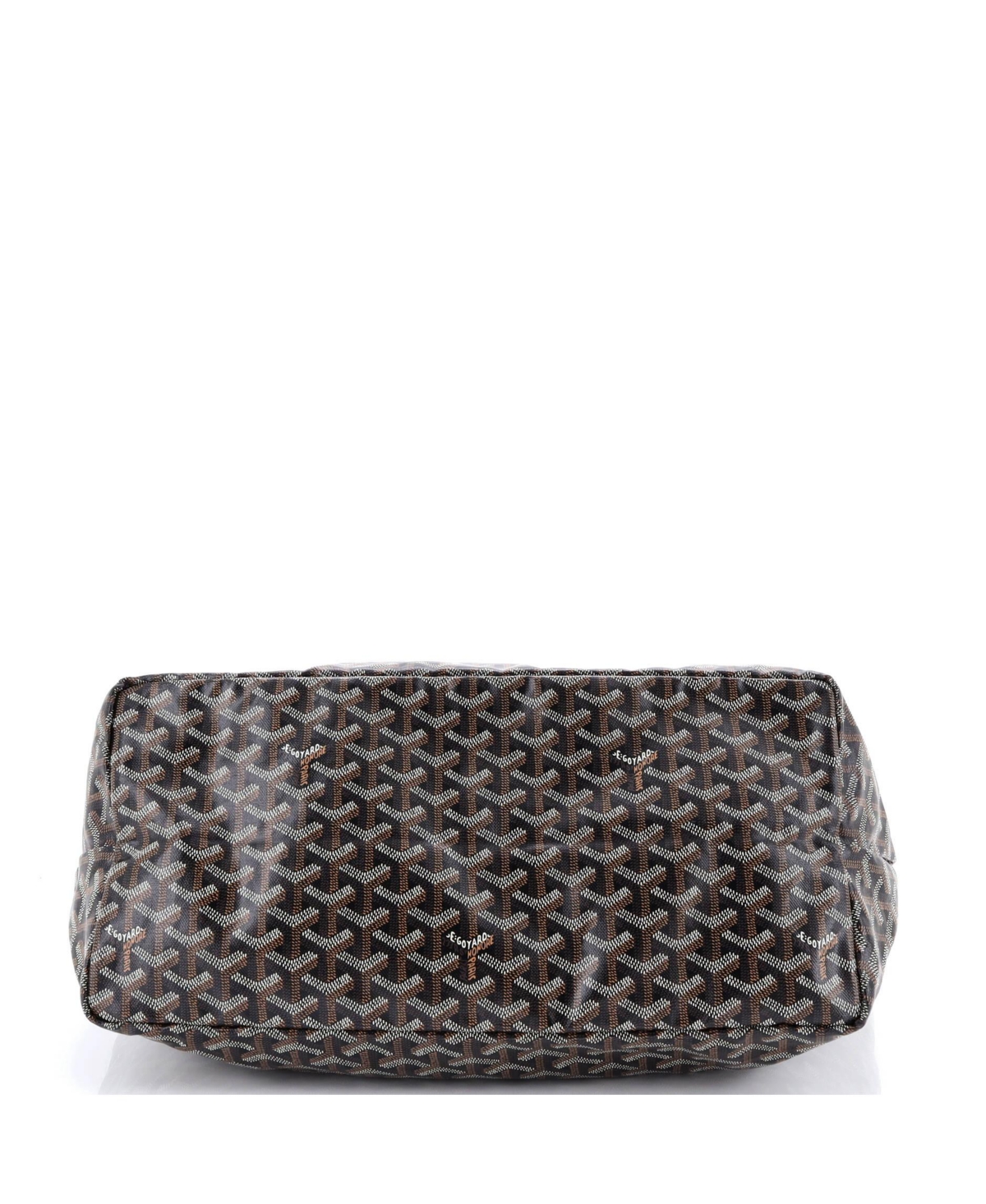 Pre-Owned Goyard Gm Saint Louis Tote Printed Coated Canvas