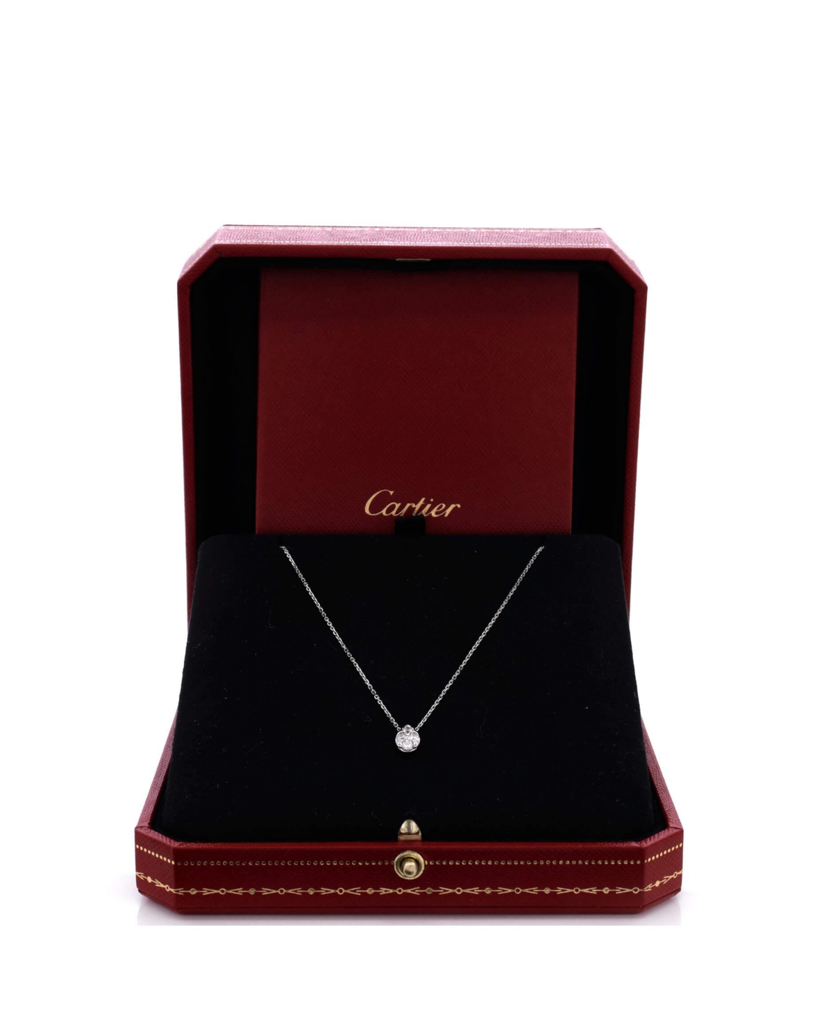 Pre-Owned Cartier Etincelle de Cartier Teardrop Pendant Necklace
