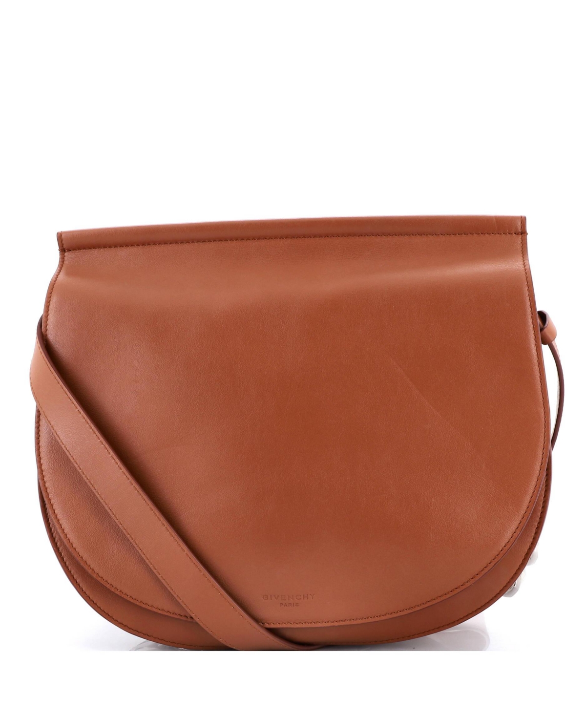 Pre-Owned Givenchy Medium Infinity Saddle Bag Leather