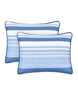 Carson Multi-Stripe 3-Pc. Quilt Set, King/California King