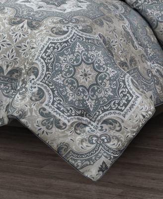 Lisbon Damask 3-Pc. Comforter Set, King/California King