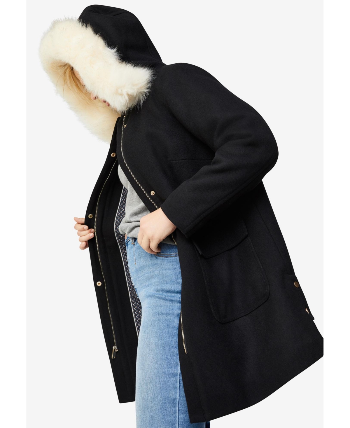 ellos Women's Plus Sandy Shirtwaist Dress