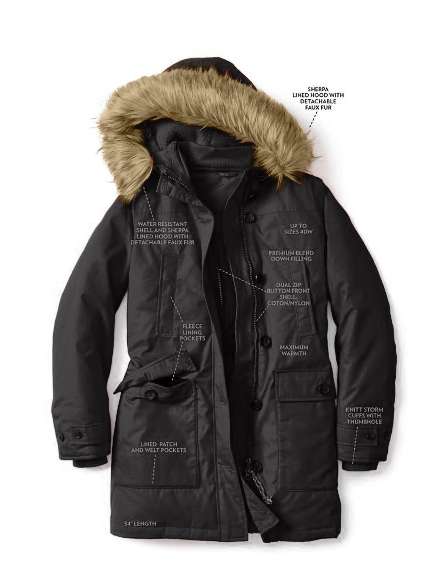 Plus Size Within The Arctic Parka
