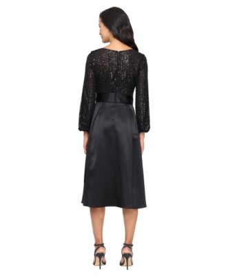 Petite A-Line Midi Dress