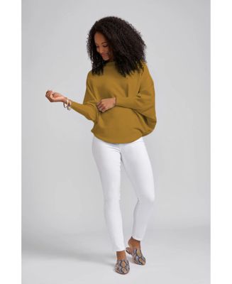 Women's Ivy Oversized Dolman 3/4 Sleeve Sweater