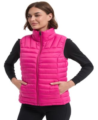 Women's Rail Quilt Packable Puffer Vest