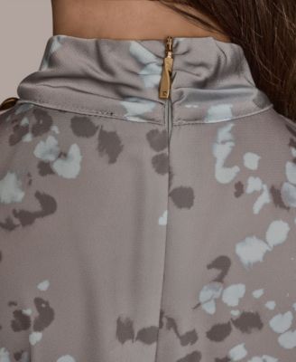 Women's Mock Neck Sleeveless Top