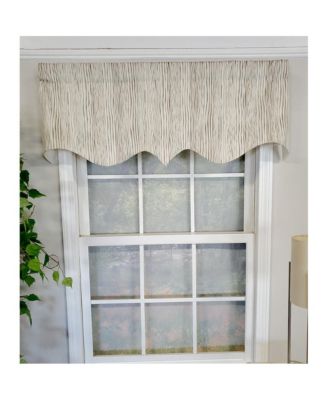 Varvara Regal 3" Rod Pocket Lining Luxurious and Elegant Window Treatment Valance