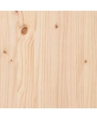 Garden Bench Natural wood, Galvanized steel