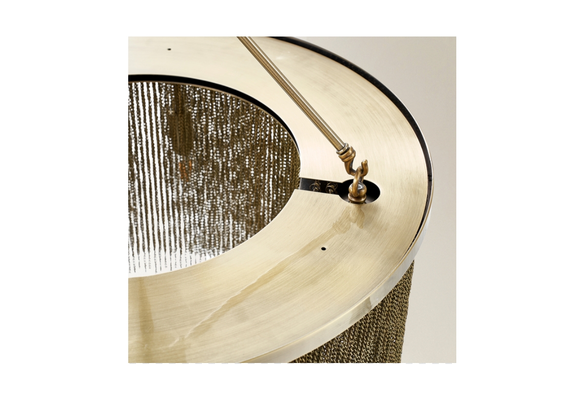 Z Gallerie Dagny Brass Chandelier