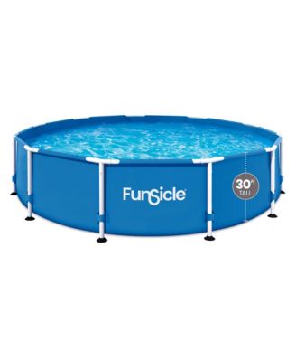 12' x 30" Outdoor Activity Round Frame Above Ground Swimming Pool Set