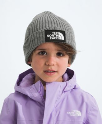 The North Face - Boys Logo Rib-Knit Box Cuffed Beanie