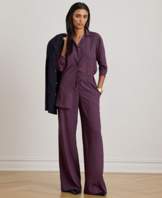 Women's Foulard Print Shirt